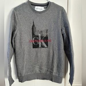 Calvin Klein grey crewneck